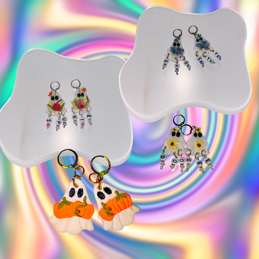 Ghost Girl Gang Danglers